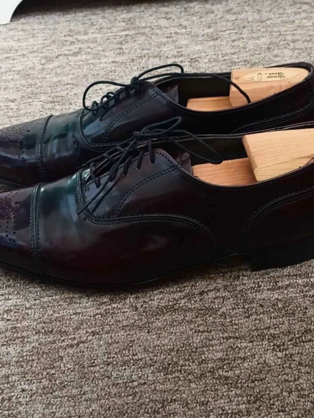 Dexter made in USA leather sole men's dress shoes size 10